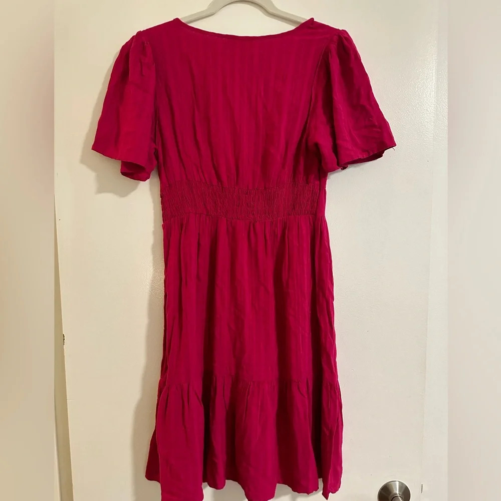 Knox Rose Pink Short Sleeve Dress Size XS - Picture 2 of 4